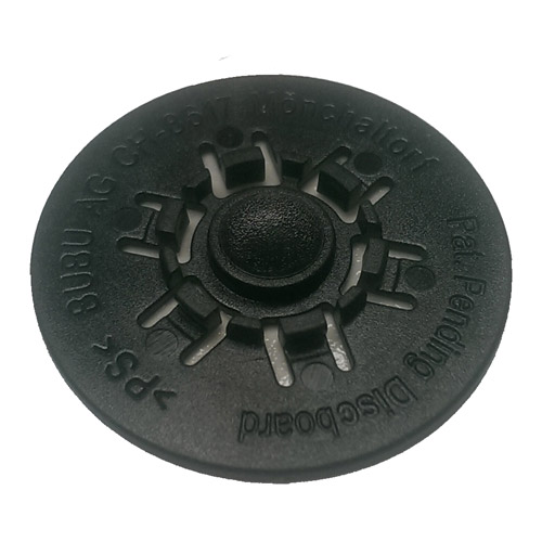 CD Discboard schwarz, selbstklebend, VPE 100 Stk.