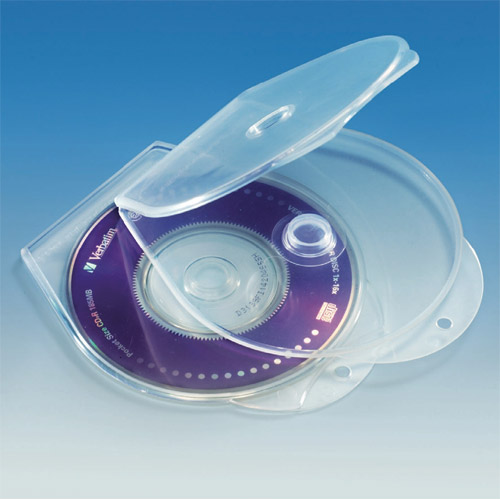 Shell Box für 8cm Disc, transparent, VPE 50 Stk.