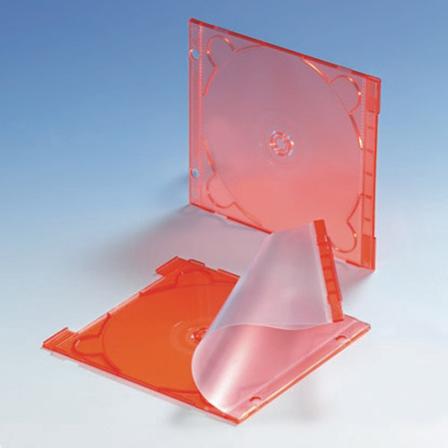 Clip-Tray rot transparent, VPE 10 Stk.