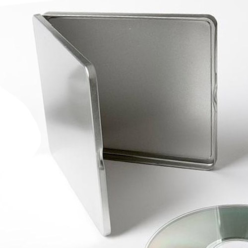 CD Metallbox "Klassik" ohne Pin, VPE 25 Stk.