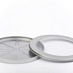 CD Metallbox "Klassik rund" mit Fenster, VPE 25 Stk.