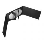 TronPak Fixed CD, schwarz, mattlackiert, VPE 40 Stk.