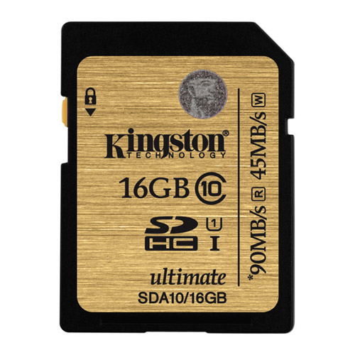 Kingston Ultimate SDHC UHS-I Class 10, 16 GB