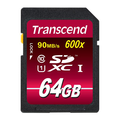 Transcend Ultimate SDXC UHS-I Class 10, 64 GB